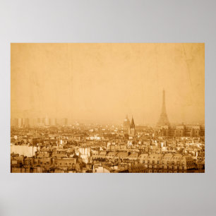 Der alte Paris franceparis, alt, alt, Poster