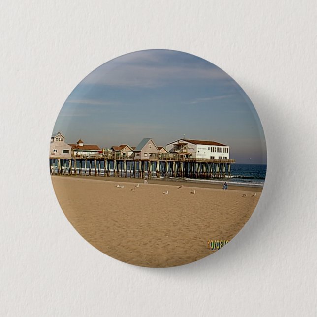 Der alte Strandabschnitt von Orchard Button (Vorderseite)