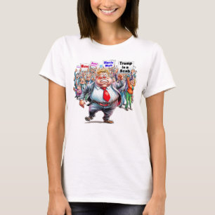 Der alte Trump ist ein komischer Anti-Frauenschwar T-Shirt