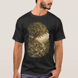 Der alte Wächter – alte Eiche Natur  T-Shirt
