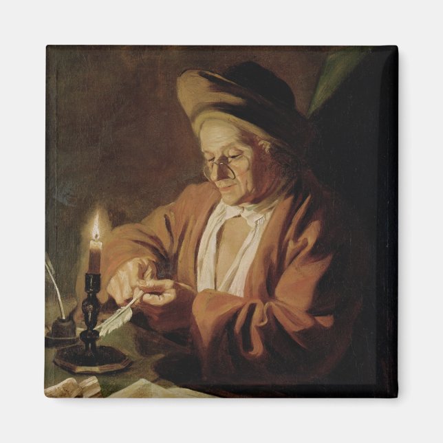 Der ältere Schriftsteller Magnet (Vorne)