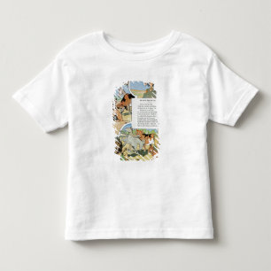 Der Altern-Löwe, von den Fabeln Kleinkind T-shirt