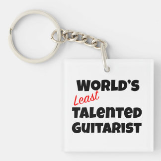 Der am wenigsten talentierte Gitarrist der Welt Schlüsselanhänger