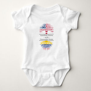 Der Amerikaner, der mit Venezolaner gewachsen Baby Strampler
