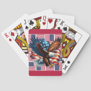 Der Amerikanische Adler  Spielkarten