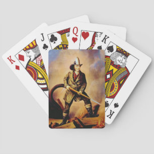 Der amerikanische Feuerstil 1 Spielkarten