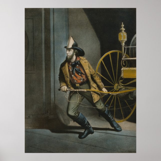 Der amerikanische Feuerwehrmann Poster (Vorne)