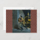 Der amerikanische Feuerwehrmann. Postkarte (Vorne/Hinten)