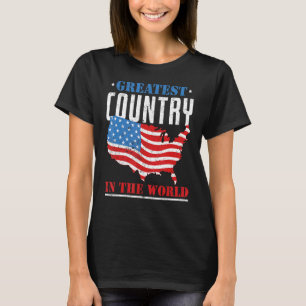 Der amerikanische Stolz der Freiheit - Die Fahne d T-Shirt