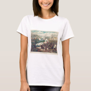 Der amerikanische zivile Kriegs-Kampf der Erbse T-Shirt