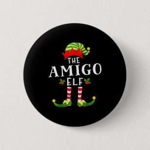 Der Amigo-Elf-Weihnachts-Pyjama zum Zusammenpassen Button