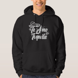 Der Amo Tequila Alkohol trinken für Männer Frauen Hoodie