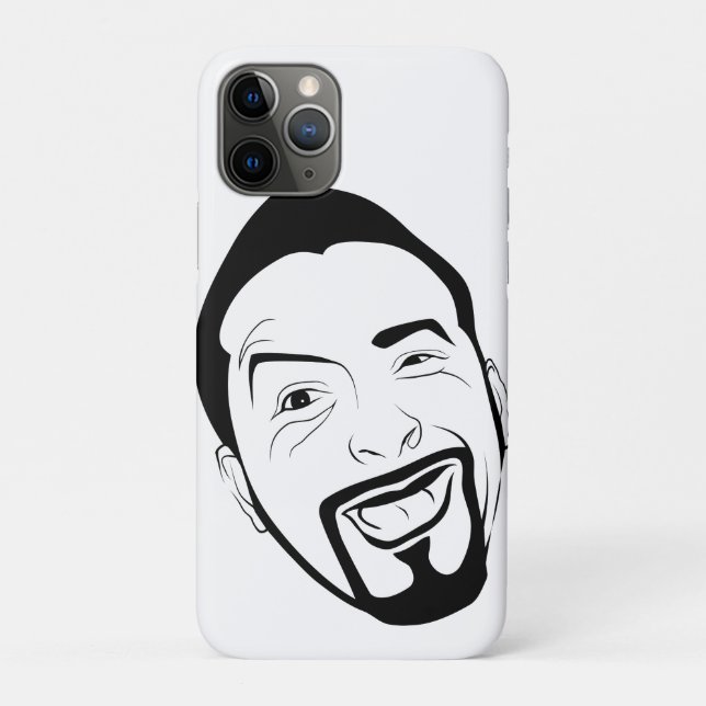 Der amüsierte Koksmann... Case-Mate iPhone Hülle (Rückseite)