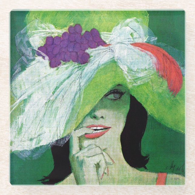 Der andere Weg Glasuntersetzer (Vorderseite)