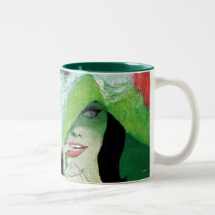 Der andere Weg Zweifarbige Tasse