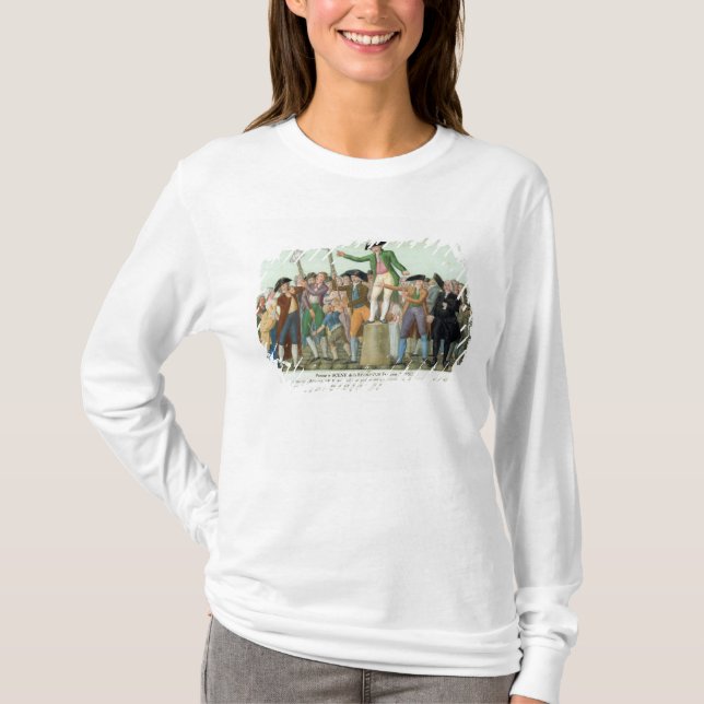 Der Anfang der Französischen Revolution T-Shirt (Vorderseite)