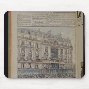 Der Anfang des Paris-Brest Radrennens Mousepad