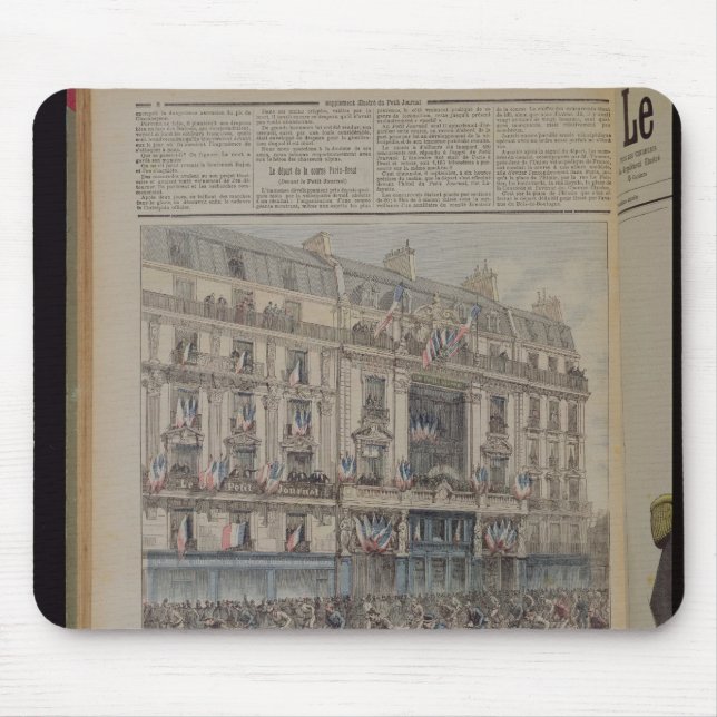 Der Anfang des Paris-Brest Radrennens Mousepad (Vorne)