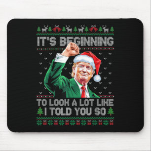 Der Anfang, so auszusehen, wie ich es Ihnen so ric Mousepad