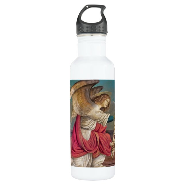 Der Angel Gabriel Edelstahlflasche (Vorderseite)
