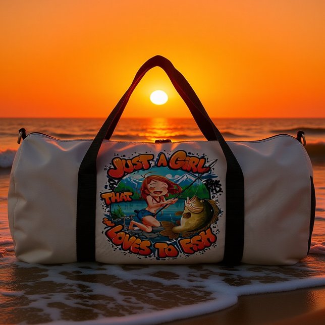 Der Angelfreund Duffle Bag (Von Creator hochgeladen)
