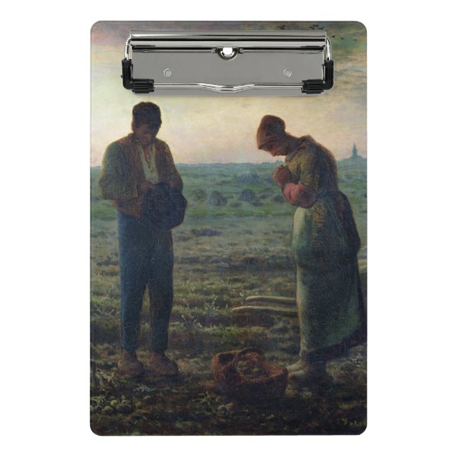 Der Angelus, 1857-59 Mini Klemmbrett (Vorderseite)