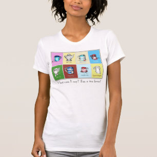 Der angepasste T - Shirt "der Tee-Liebhaber-"