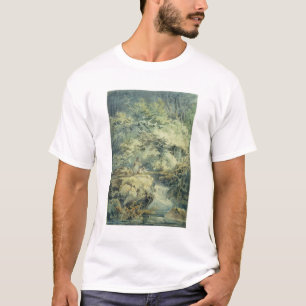 Der Angler, 1794 (w/c über Graphit auf Papier) T-Shirt