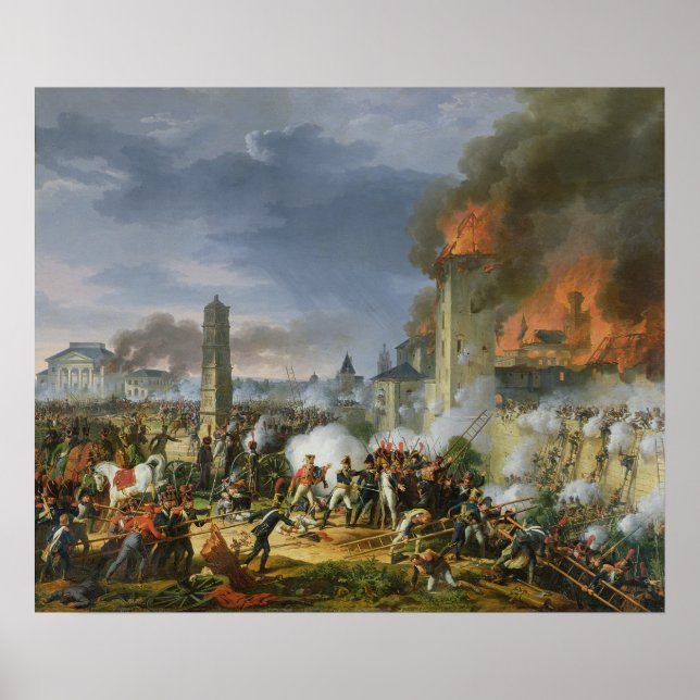 Der Angriff und die Entnahme von Ratisbon Poster (Vorne)