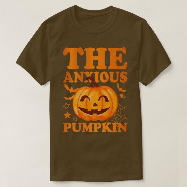 Der ängstliche Pumpkin 246 T-Shirt (Design vorne)