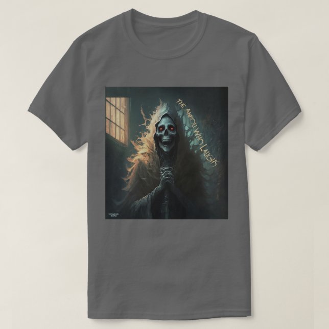 Der Ankou, der lacht T-Shirt (Design vorne)