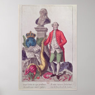 Der Anruf von Jacques Necker am 16. Juli 1789 Poster