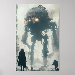 Der Anstieg der KI: Nachweis künstlicher Intell Poster