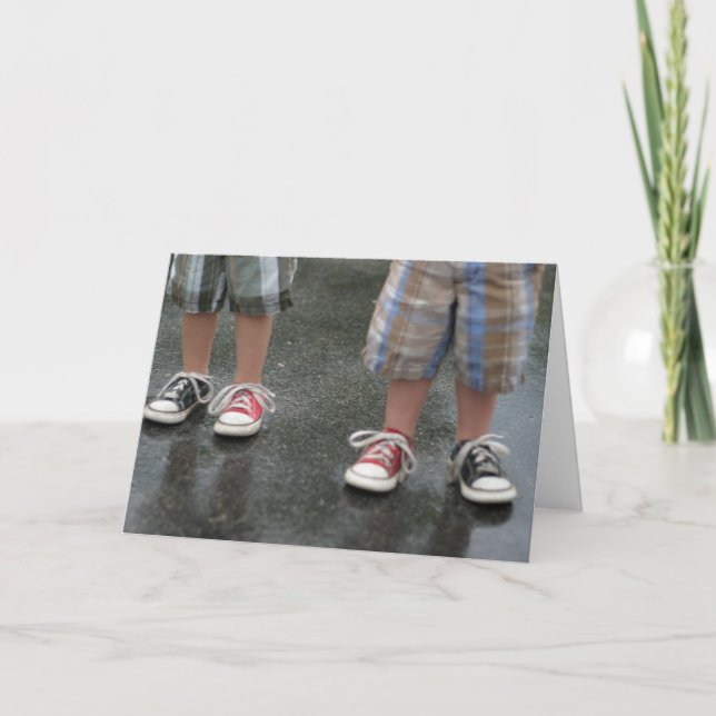 Der Anteil des Zwillings Karte (Vorderseite)