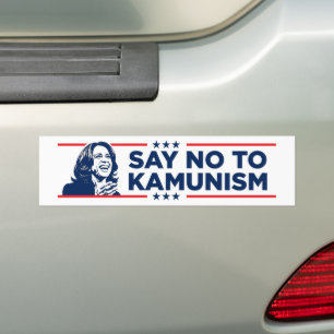 Der antiKamala-Sozialismus sagt Nein zum Kamunismu Autoaufkleber