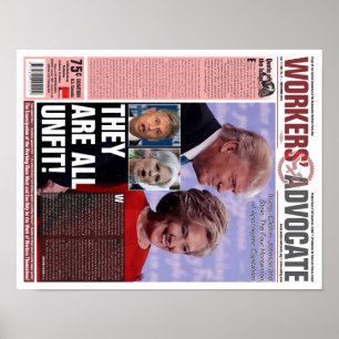 Der Anwalt-Plakat der Arbeitskräfte - November Poster