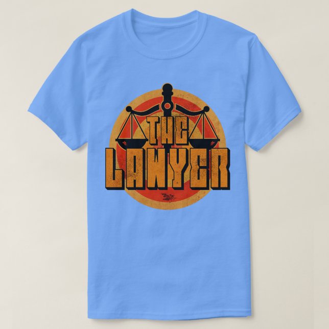 Der Anwalt Vintag T-Shirt (Design vorne)