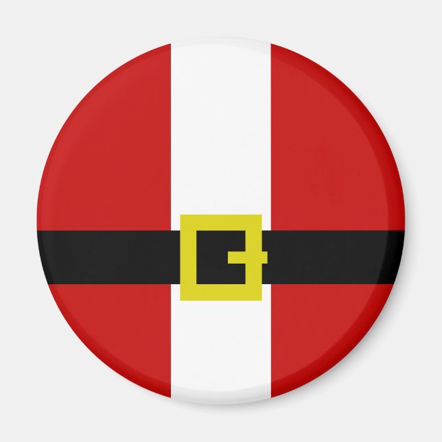 Der Anzug des Weihnachtsmanns Magnet (Vorne)