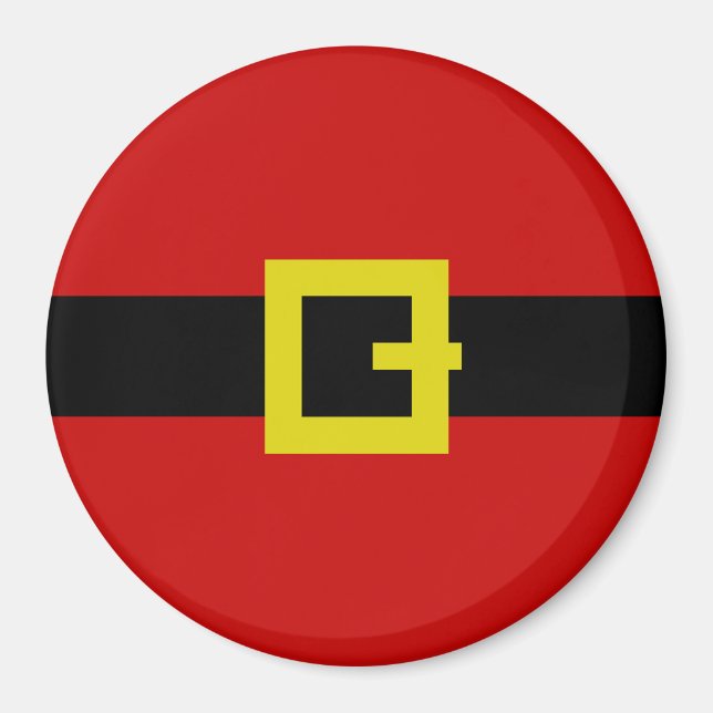 Der Anzug des Weihnachtsmanns Magnet (Vorne)