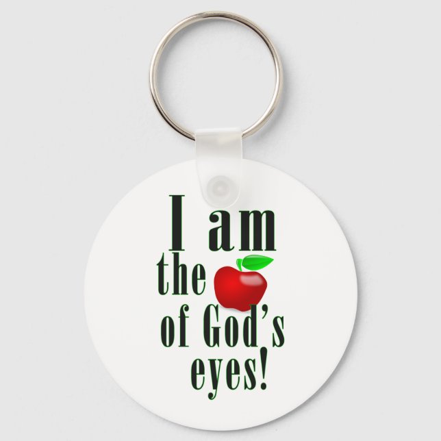 Der Apfel der Augen Gottes Schlüsselanhänger (Vorderseite)