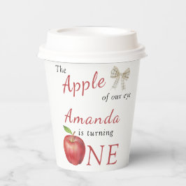 Der Apfel unserer Augen Kindergeburtstag Party Pappbecher