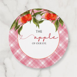 Der Apfel unserer Augenbabydusche Geschenkanhänger