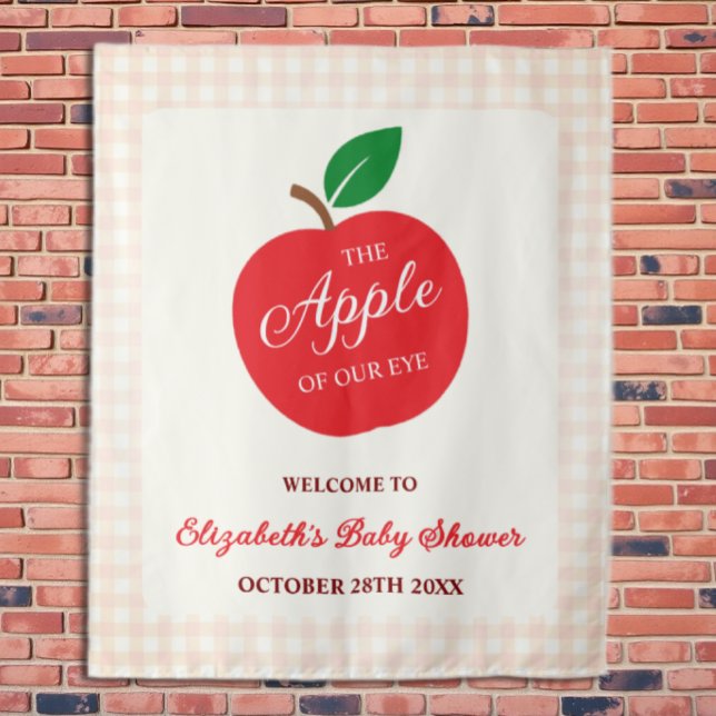 Der Apfel unserer Augenbabydusche Wandteppich (Von Creator hochgeladen)