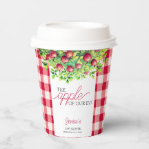 Der Apfel unserer Baby-Dusche aus dem Auge Ernteda