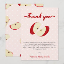 Der Apfel unserer Eye Fall Baby Dusche