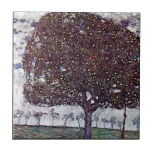 Der Apfelbaum durch Gustav Klimt Fliese