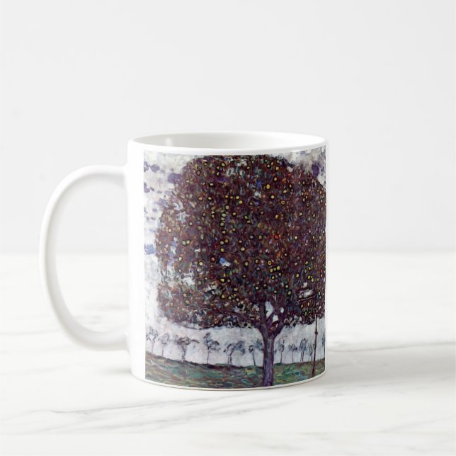 Der Apfelbaum durch Gustav Klimt Kaffeetasse (Links)