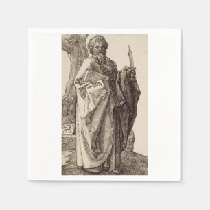 Der Apostel Bartholomäus Fine Art Serviette