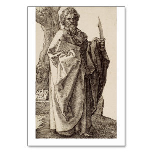 Der Apostel Bartholomäus Fine Art Tischnummer