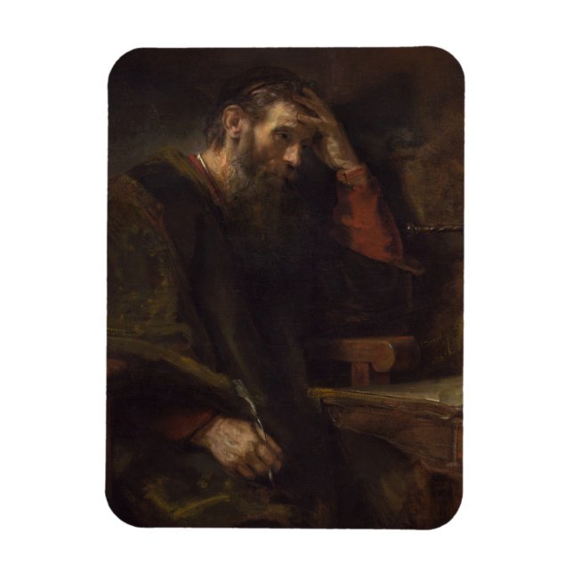 Der Apostel Paul, c.1657 (Öl auf Leinwand) Magnet (Vertikal)